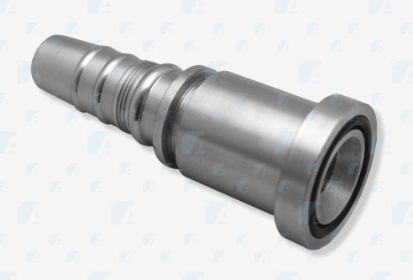 4SH Flange Hosetail 1" SAE x 1" Hose 3000PSI