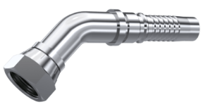 HOSETAIL 1/2 JIC FEMALE SWIWELX1/2 H 45DEGREE