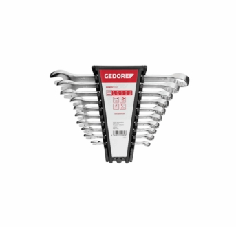 SPANNER SET COMB 10PC 8-22MM GEDORE RED