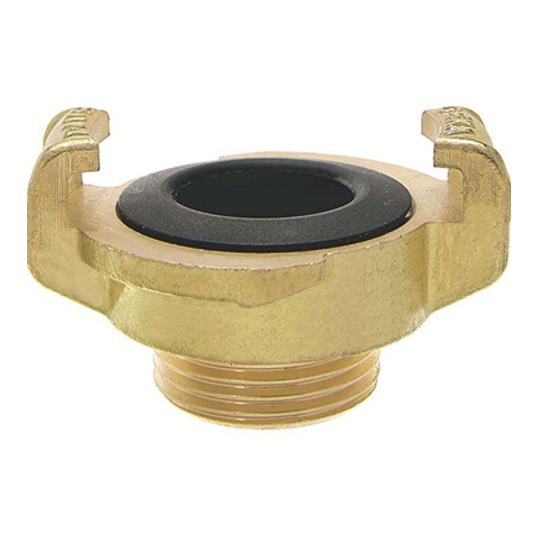 25mm Brass Geka type fitting Male