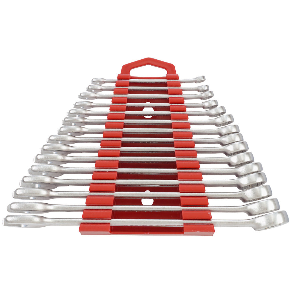 6mm-24mm Combo Spanner 17 Piece (C/Vanad)