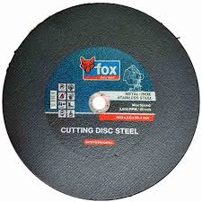 [CUT-400X3.0X25.4] Cutting Disc Steel 400X3.0X25.4mm Fox