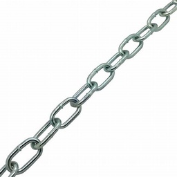 [CHAIN-6MM] 06mm Zink Plated Galvinised Chain - G30