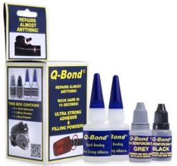 [Q-Bond Kit - Small] Glue Q-Bond Super Glue &amp; Filling Powder Kit