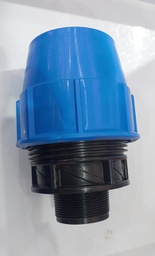 [COMPR-ADAP-110/100-M] 110mm x 100mm Compressed Male Adaptor (4 duim)